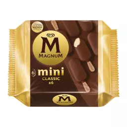 Magnum Mini Classic Сладолед на стапче од ванила 6/1 345мл