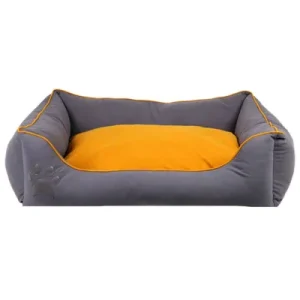 Aberto Design Кревет за домашни миленици Lucy L, 100×80 cm, Сив