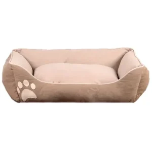 Aberto Design Кревет за домашни миленици Lucy M, 80×60 cm, Браон