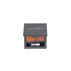 Alix Avien Paris Дуо сенка за очи – Duo Eyeshadow – 204-1 Pumpkin Cake – 204-2 Pearly Cinnamon