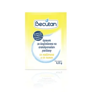ALKALOID Becutan електролити маточина лимон солубилен прашок 6.15Gr, 1 парчиња