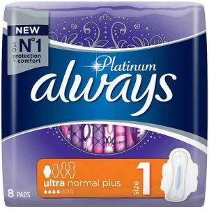 ALWAYS Platinum normal plus влошки/8