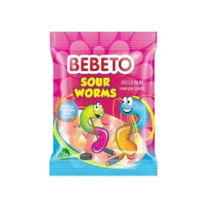 БЕБЕТО соур вормс 80г