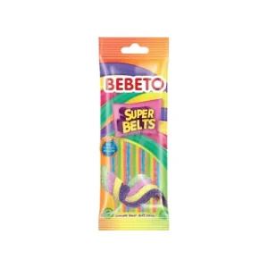 Bebeto Super belts Гумени бомбони 75гр