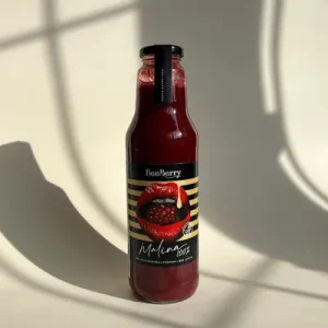 BeeBerry Сок од малина со мед (0.75L) 100% Природно