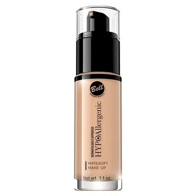 Bell HYPOAllergenic Течна пудра Mat&Soft Make Up – 04-Golden Beige