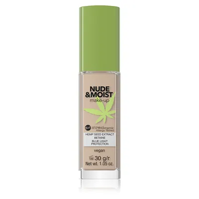 Bell HYPOAllergenic Течна пудрa Nude&Moist – 04-natural ton Bell HYPOAllergenic Течна пудрa Nude&Moist – 04-natural ton