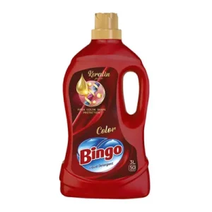 BINGO 3L Течен детергент за шарени алишта