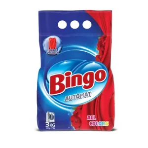 BINGO прашок 3kg All Colors – Rose