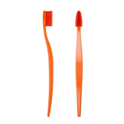 BIOBRUSH B Adult orange органска четка за заби за возрасни – портокалова