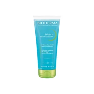 Bioderma Sebium гел за миење Moussant, 200 мл