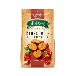 Брускети Марети Двопек со вкус на пеперони 70гр