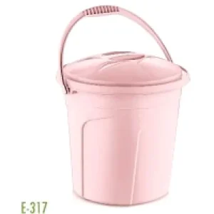 BURDEM Пластична кофа со капак и рачка, 20 л
