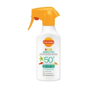 Carroten Kids Sensitive Млеко за заштита од сонце за деца SPF50 270мл