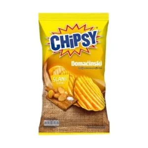 Chipsy Домаќински ребраст солен чипс 160гр