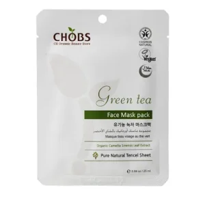 CHOBS Green tea лист маска од зелен чај – 25 мл.