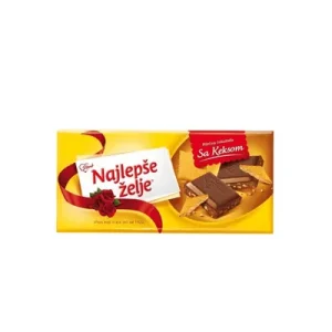 Чоколадо Najlepše želje 85гр Кекс
