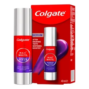 Colgate Max White Purple Серум за избелување на заби 40мл