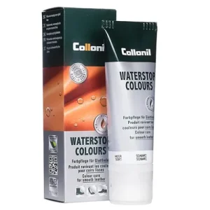 COLLONIL Водоотпорна крема за нега на црна боја на кожа WATER STOP COLLORS 75 BLACK