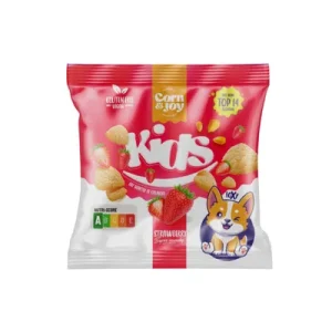 Corn&Joy KIDS Безглутенски чипс со јагода за деца 40гр