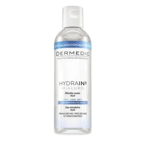 DERMEDIC Мицеларна вода hydrain3 hialuro h2o, 200ml