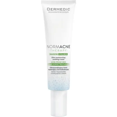 DERMEDIC NORMACNE Ултра навлажнувачки смирувачки крем 40 ml DERMEDIC NORMACNE Ултра навлажнувачки смирувачки крем 40 ml