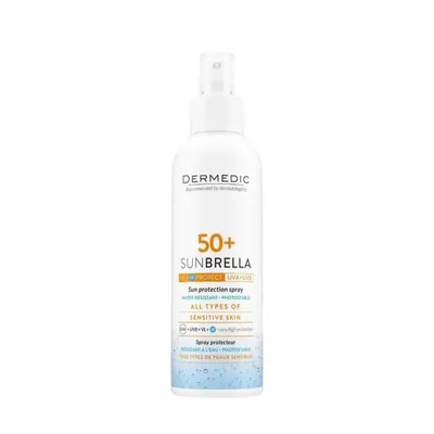 DERMEDIC Спреј за возрасни sunbrella sun protection spf 50, 150ml DERMEDIC Спреј за возрасни sunbrella sun protection spf 50, 150ml