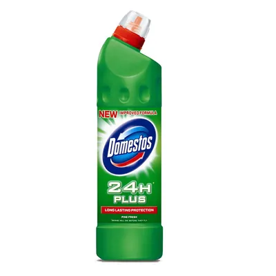 DOMESTOS Дезинфекциско средство 24 часа плус свежина од бор 750 мл