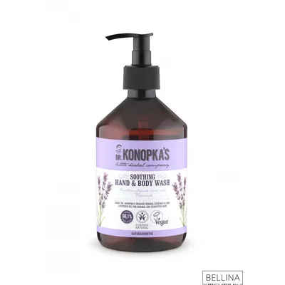 DR. KONOPK Soothing течен сапун за нормална и сензитивна кожа – 500 мл.