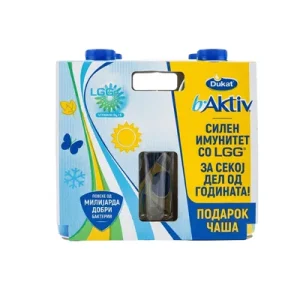 Dukat B-Aktiv јогурт 1 кг сет 2×1+подарок чаша
