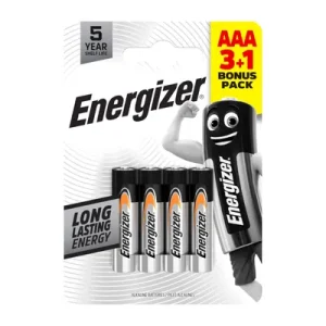 Energizer Everyday Алкални батерии ААА 3+1