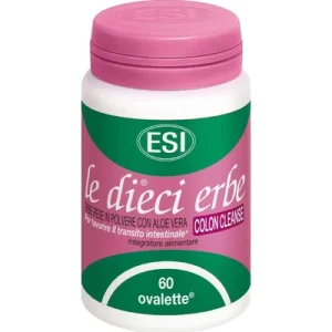 ESI Le dieci erbe колон клинс, 60 таблети