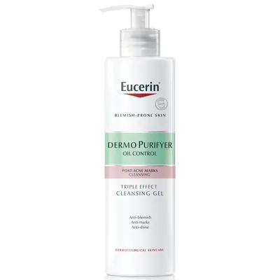 Eucerin Dermo Pure Triple Effect Cleaning Gel 400мл Eucerin Dermo Pure Triple Effect Cleaning Gel 400мл