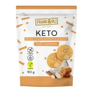 Frank&Oli Keto Мини колачиња со солена карамела и бадем 90гр
