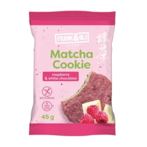 Frank&Oli Matcha Колаче со малини и бело чоколадо 45гр