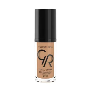 GOLDEN ROSE Течна пудра – коректор 2во1 Total Cover 20 Tan