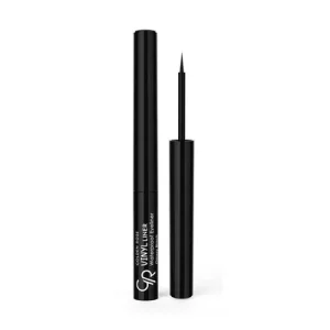 GOLDEN ROSE Водоодпорен молив за очи Vinyl Liner Glossy Црн