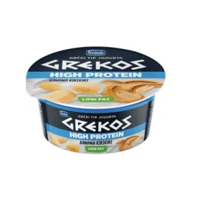 Grekos Грчки јогурт со вкус на банана и кикирики 150гр