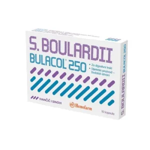 HEMOFARM Probiotic S. Boulardii Bulacol 250 10 капсули
