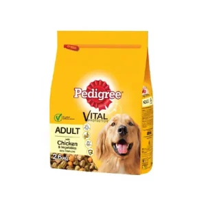 Храна за кучиња Pedigree 2.6кг Chicken & Vegetable