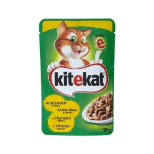 Храна за мачки Kitekat 100гр Пилешко