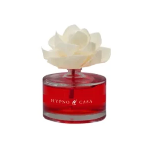 HYPNO-CASA ITALY Роза цветен дифузер дифузер за простории, Rosso Divino, 60 ml