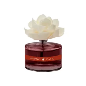 HYPNO-CASA ITALY Роза цветен дифузер дифузер за простории, Sandalo nobile, 60 ml