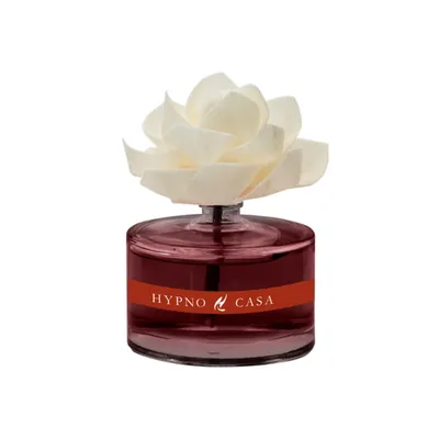 HYPNO-CASA ITALY Роза цветен дифузер дифузер за простории, Sandalo nobile, 60 ml
