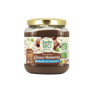 Jardin Bio Органски чоколаден крем од лешници со помалку шеќер 350гр