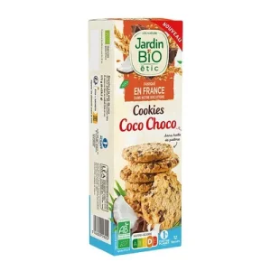 Jardin Bio Органски колачиња со кокос и чоколадо 175гр