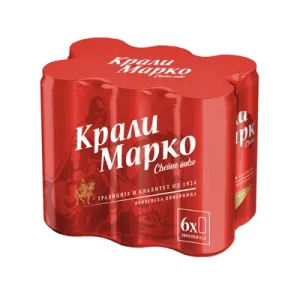 Крали Марко Пиво во лименка 0.5Х6 5+1