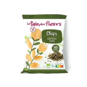 Le Pain des Fleurs Органски безглутенски чипс од леќа 50гр