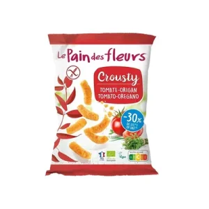 Le Pain des Fleurs Органски безглутенски флипс од пченка со домати 75гр