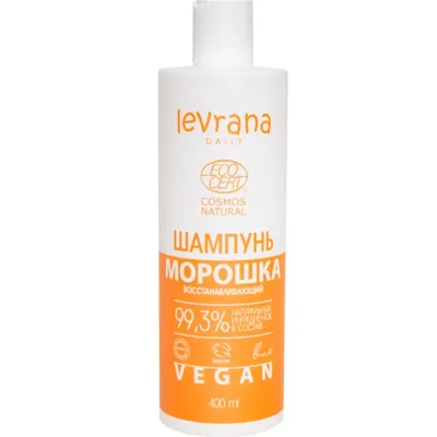 LEVRANA Daily шампон за оштетена коса од дива капина – 400 мл.